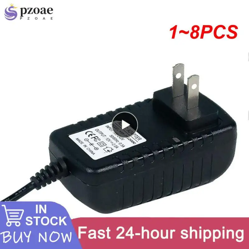 

1~8PCS POE Injector 48V 24V 12V 24W EU US UK AU Plug For CCTV IP Camera Power Supply Ethernet Adapter Phone AP