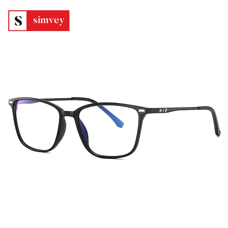 

Simvey 2020 новые компьютерные очки с защитой от синего света Tr90, очки с защитой от радиации, очки унисекс с прозрачными линзами, игровые очки