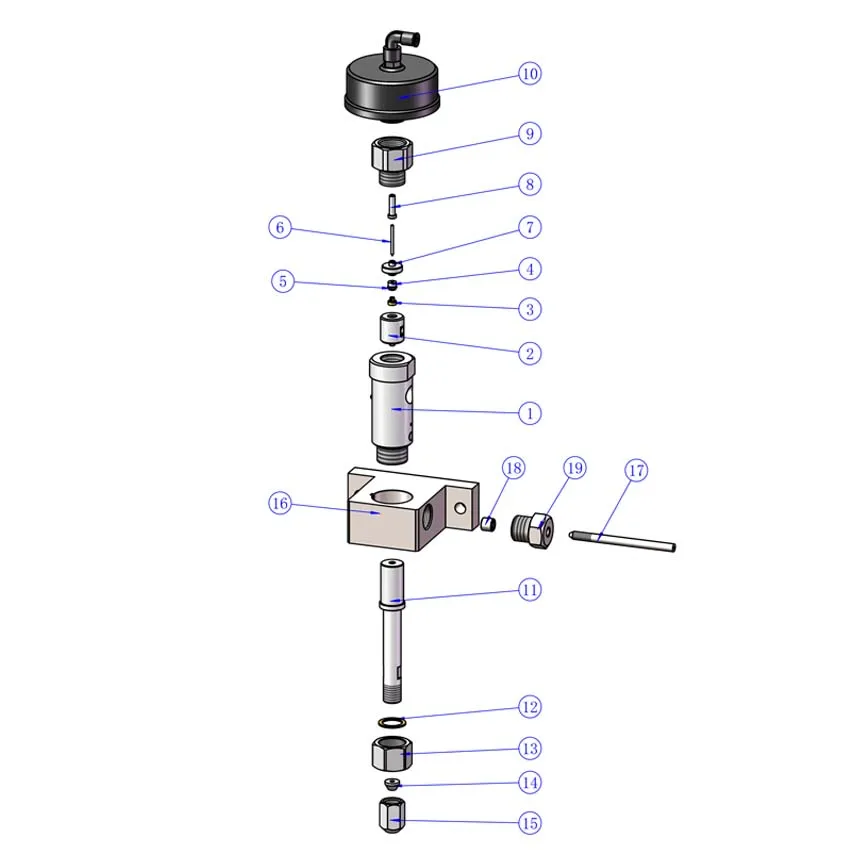 Экономичная цена трехосевая режущая головка с чистой водоструйной режущей