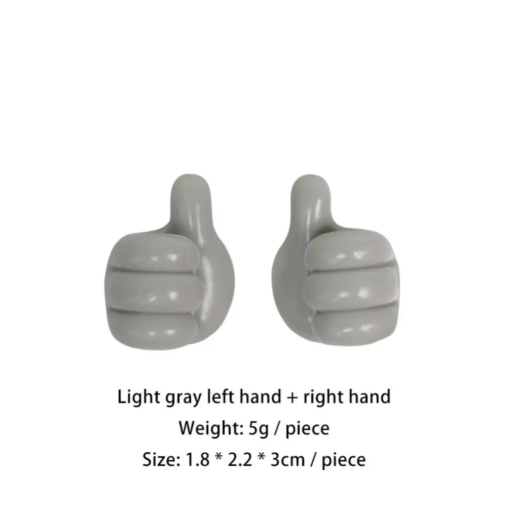 

Mobile Phone Charging Cable Small Thumb Hook Portable Earphone Cable Storage Multifunctional Clip Creative Handy Holder Key Hook