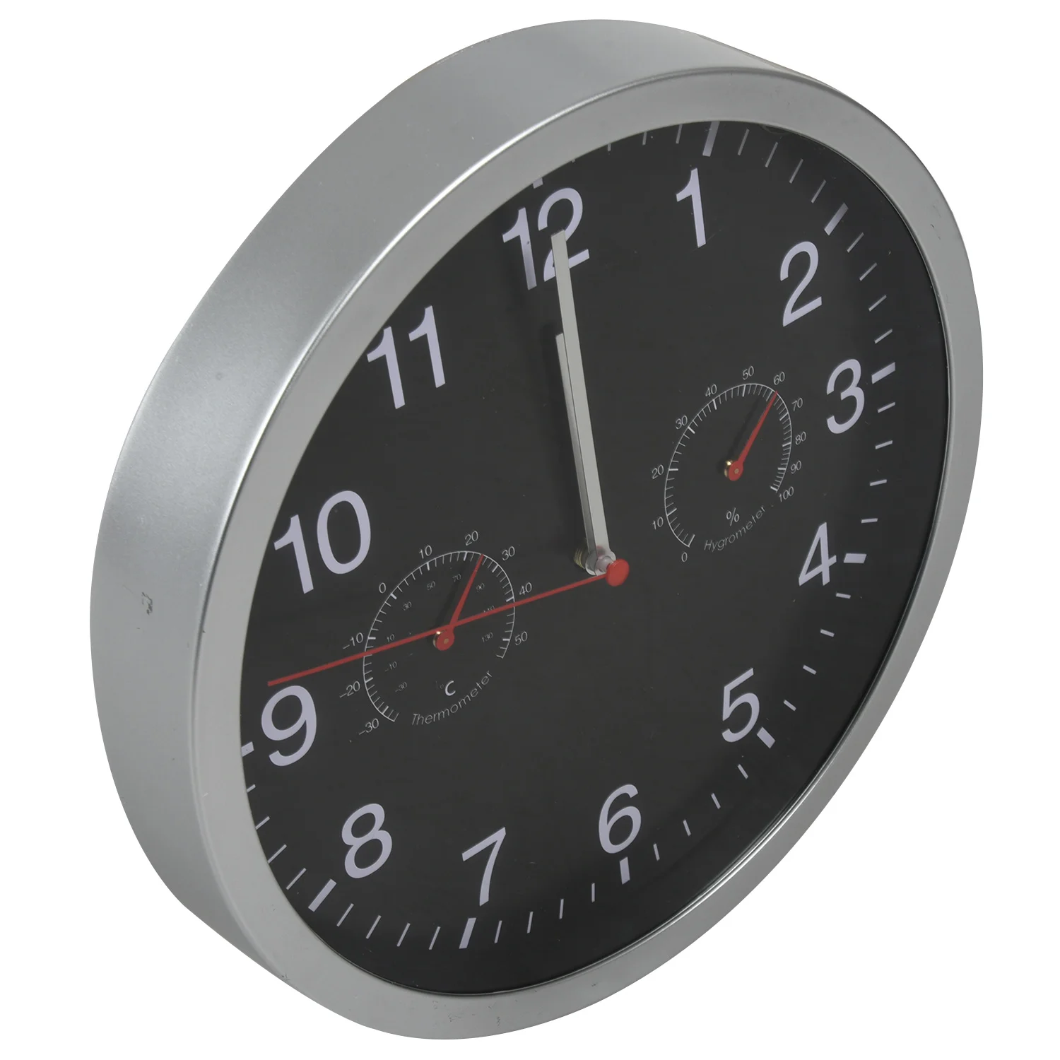 Бесшумные кварцевые настенные часы 3 в 1 тихий бесшумный механизм для подметания