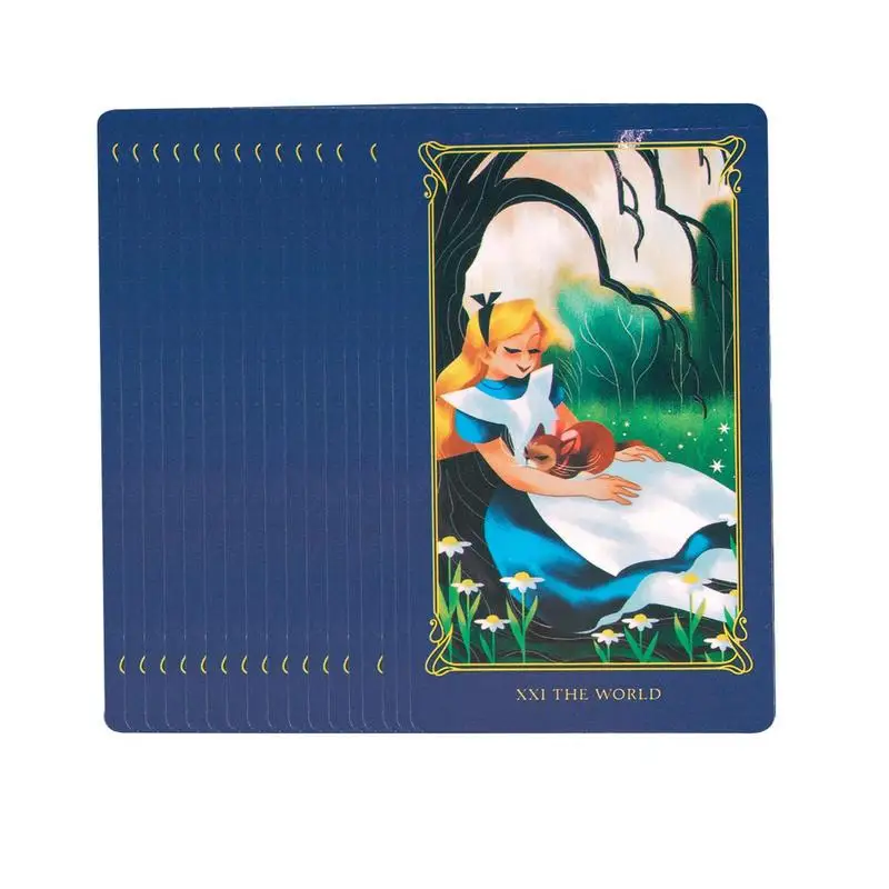 

Алиса Таро террас 78 карт для начинающих профессионалов развешивание удачи Таро карточка настольная игра принадлежности для конфет