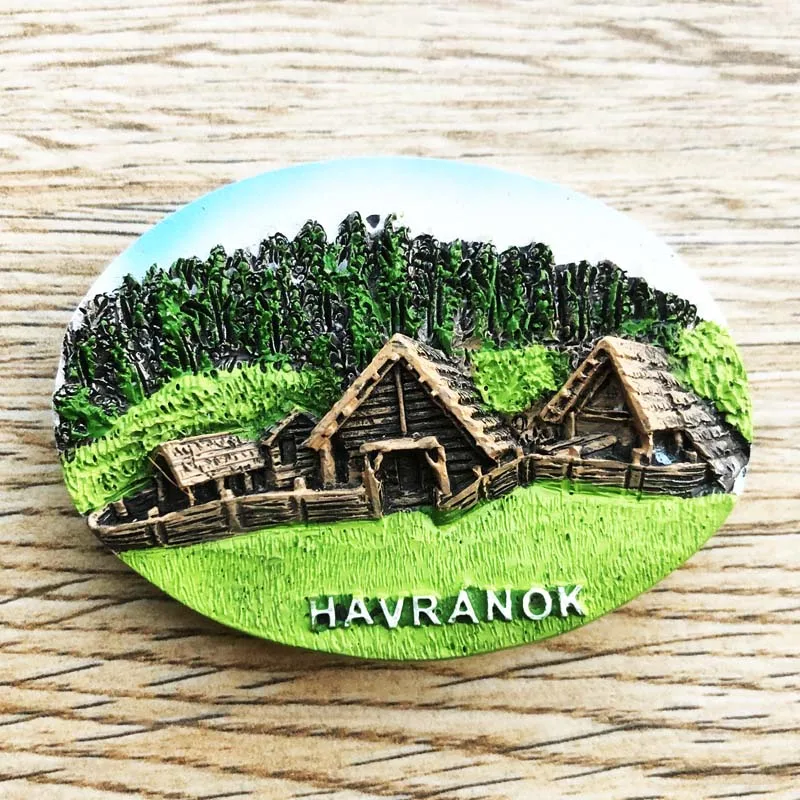 

The Slovak Republic Fridge Magnets Havranok Travelling Souvenirs Message Board Magentic Stickers Home Decor Children Gifts Toys