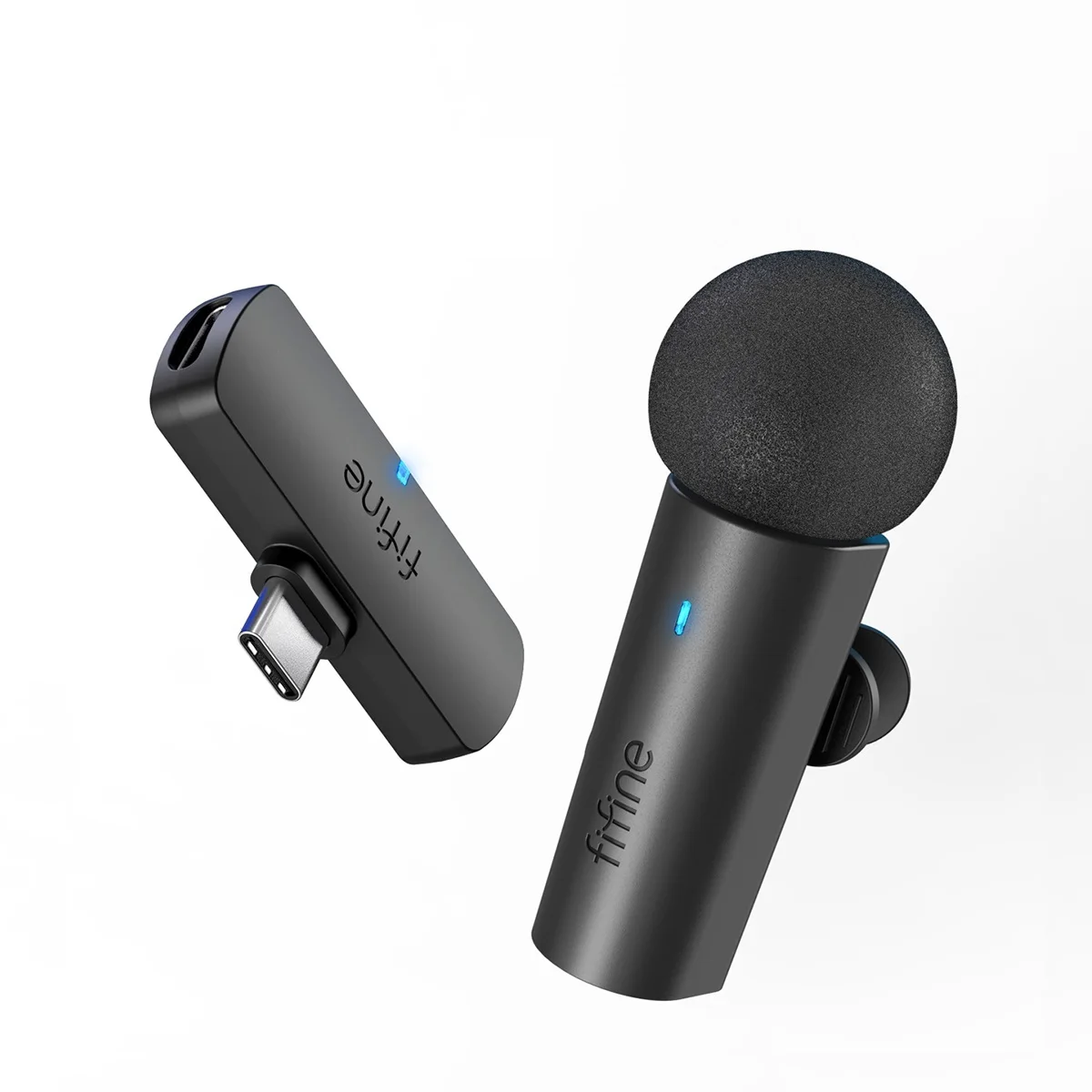 

Wireless Lavalier Recording Microphone,Type-C Mini MIC for Mobile Phone/Tablet/Laptop,Live Streams/Vlog/Interview-M6