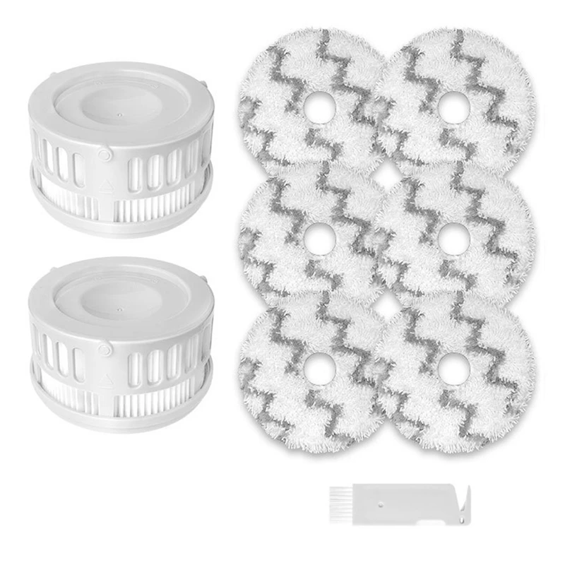 

Фильтр НЕРА для пылесоса Xiaomi Mijia K10 Pro, тряпочка для швабры, Сменные аксессуары