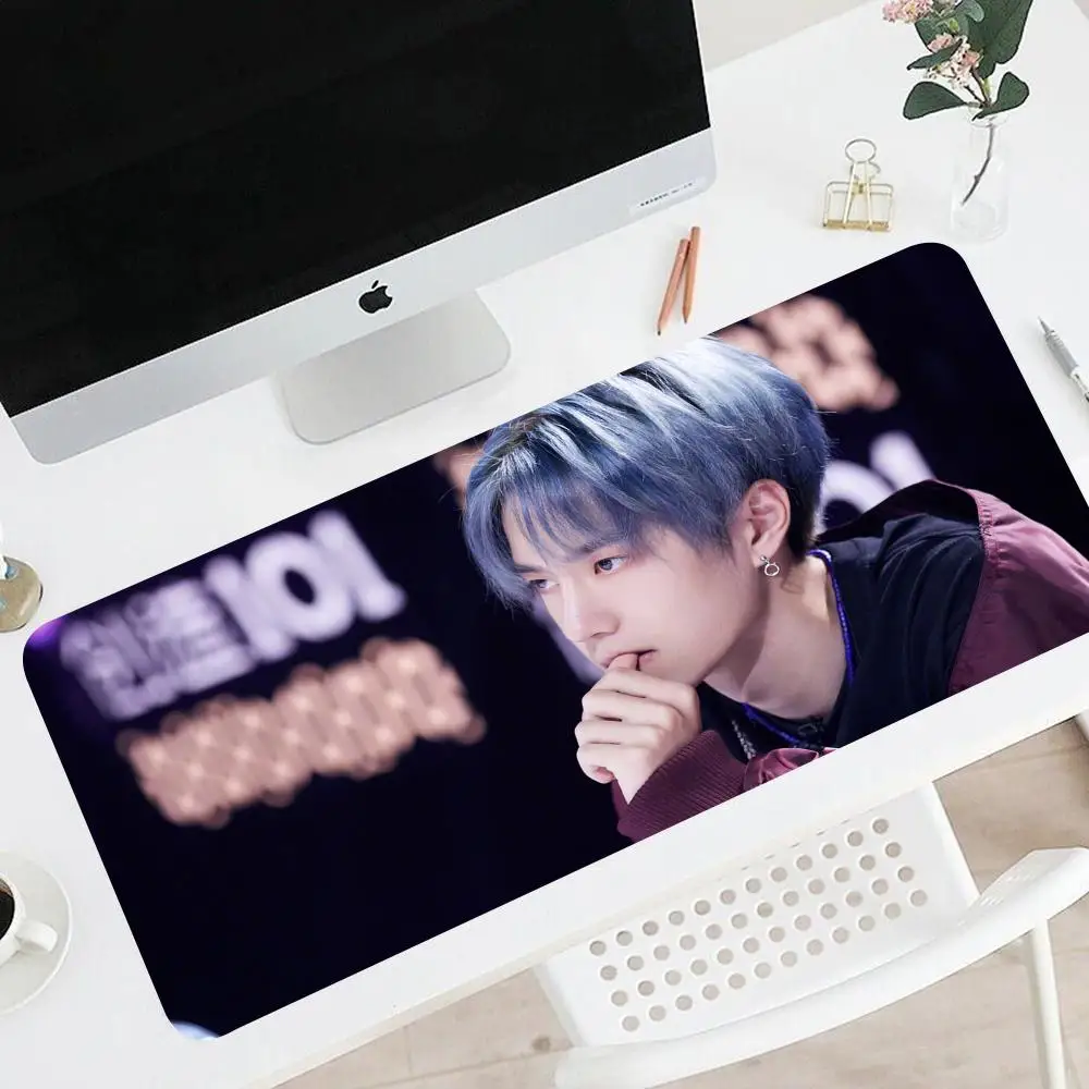 Wang Yibo коврик для мыши ПК геймер компьютерный стол Xxl игровые аксессуары