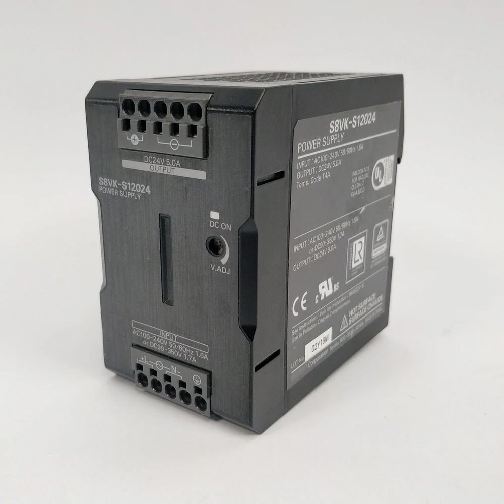 S8VK-S12024 ПРЕОБРАЗОВАТЕЛЬ ПЕРЕМЕННОГО ТОКА 24 В 120 Вт Импульсный источник питания