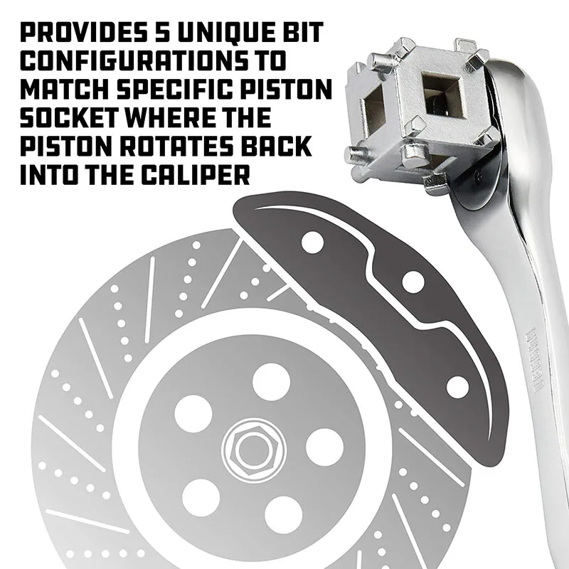 1 шт. автомобильный Задний дисковый тормоз суппорт поршня для перемотки/ветра