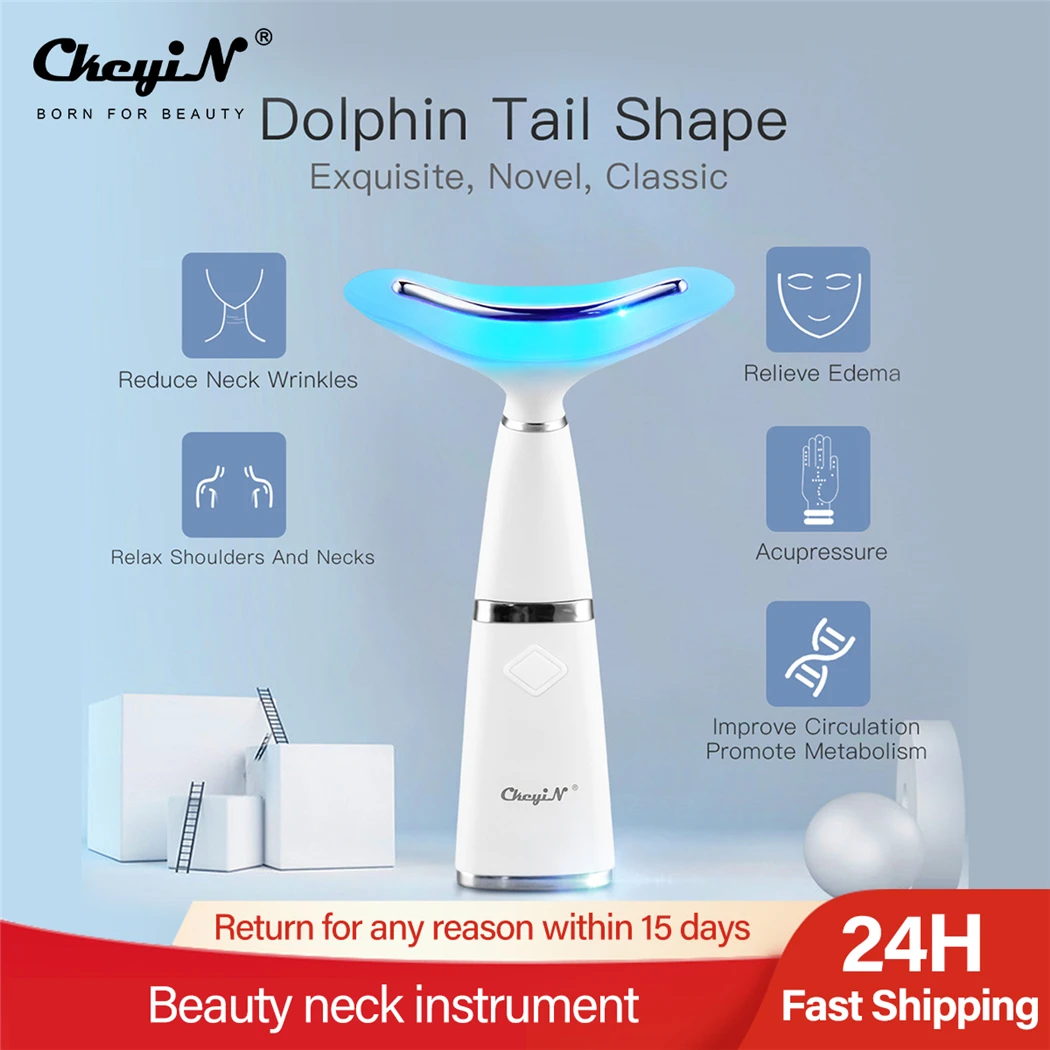 

Светодиодный массажер для похудения на шее Photon ультразвуковая Вибрация устройство для удаления двойного подбородка горячий компресс устр...