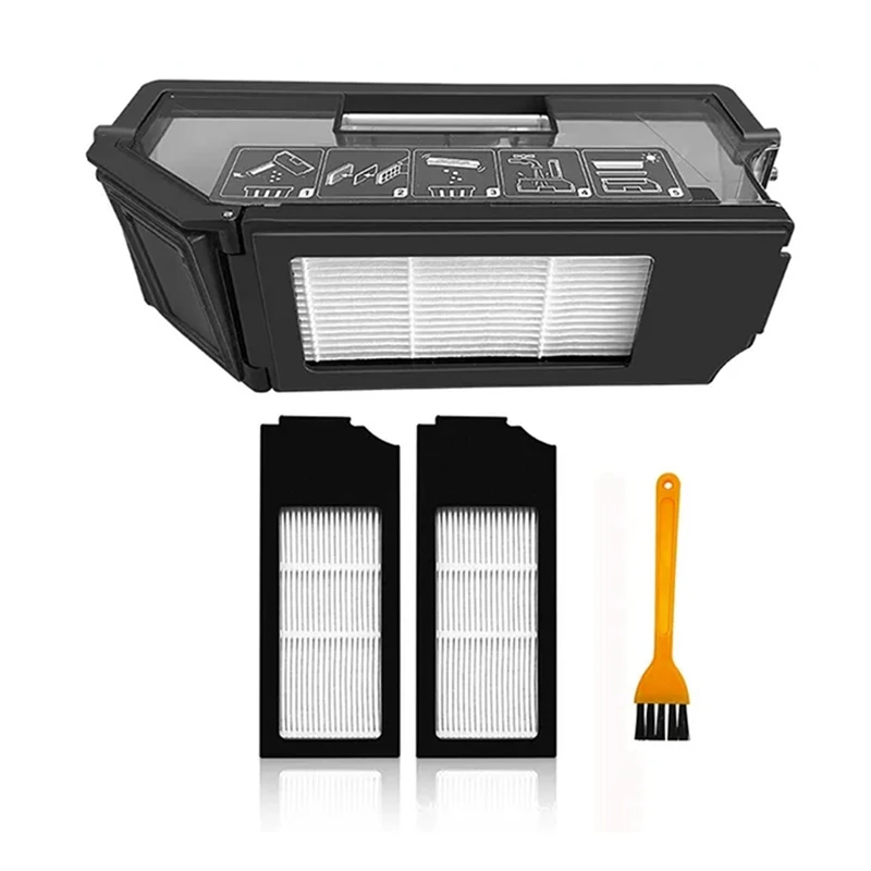 

Dust Box With HEPA Filter Parts For Ecovacs Deebot X1 Turbo X1 Omni Vacuum Cleaner Dust Collecting Box Accessories