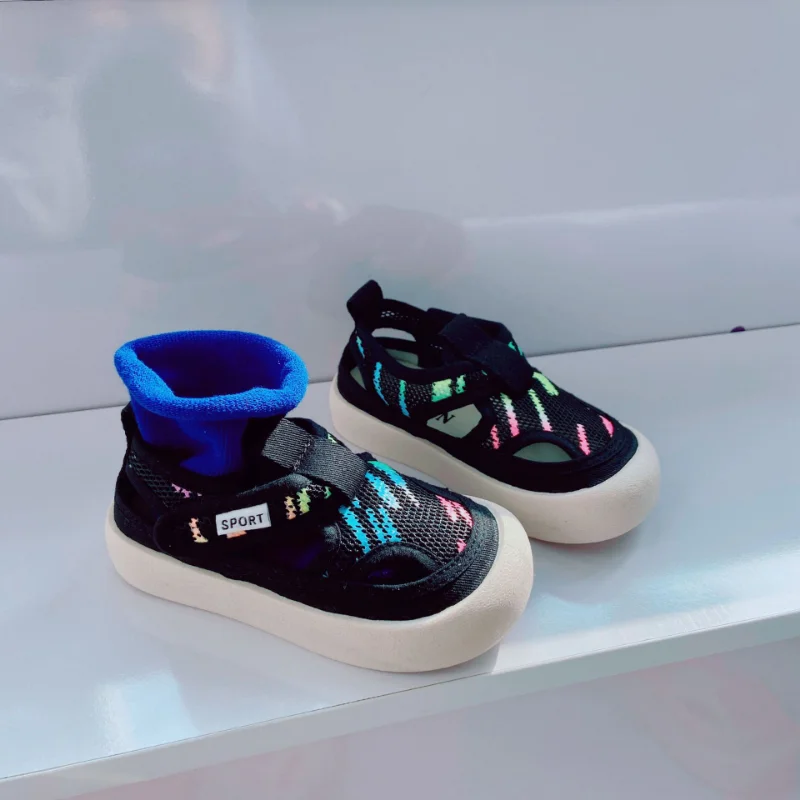 

Zapatillas Kid Shoe Summer Children Hollow Out Sneaker Breathable Mesh Casual Shoe Boy Girl Soft Sole LightOutdoor Sandals Tenis