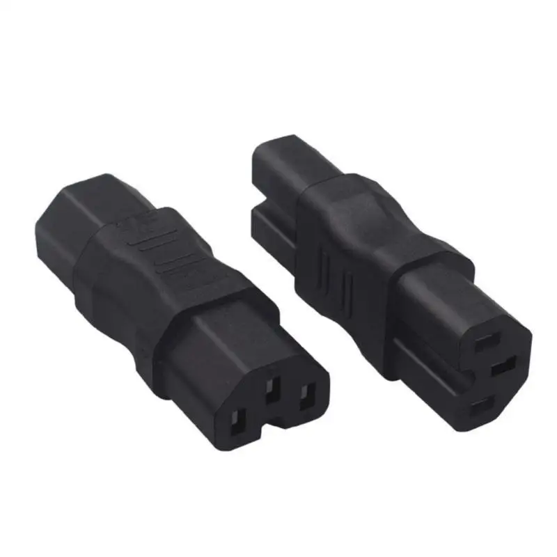 Преобразователи вилок питания IEC320 C15 адаптер мама-мама для электронного
