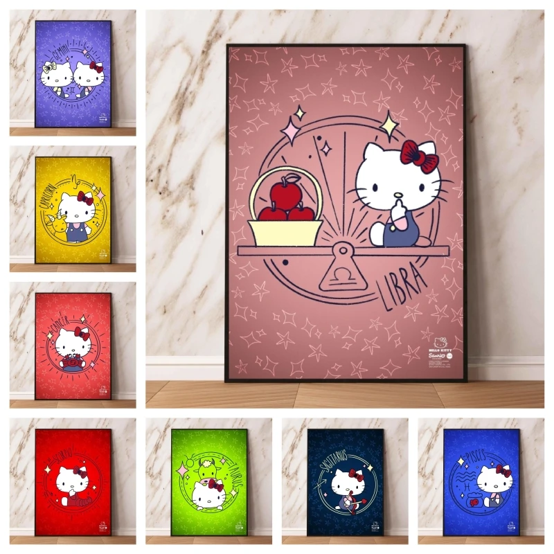 

Hot Anime Poster Sagittarius Gift Art Comics Pictures Wall Stickers Home Room Painting Hanging Decor Gifts Kid Action Figures