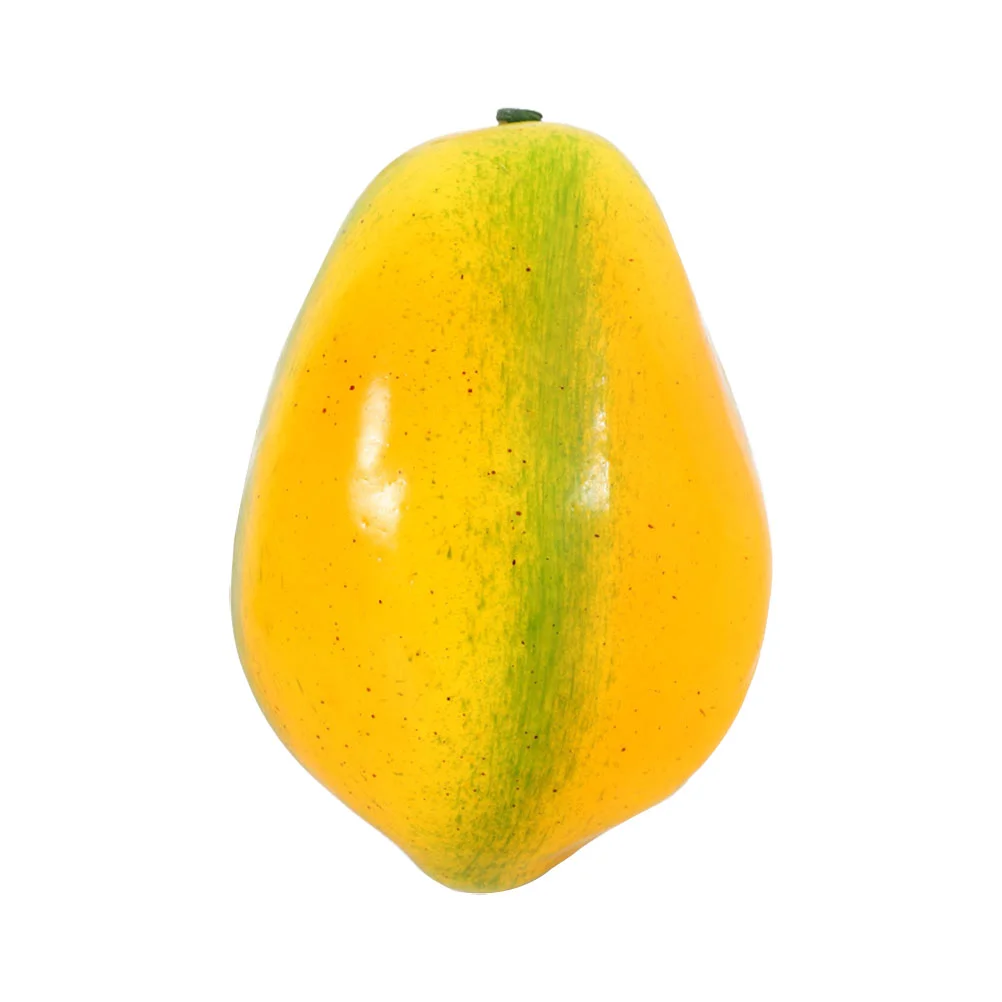 

Fruit Papaya Artificial Model Fake Simulation Realistic Props Vegetables Decorativeimitation Prop Display Mini Photography
