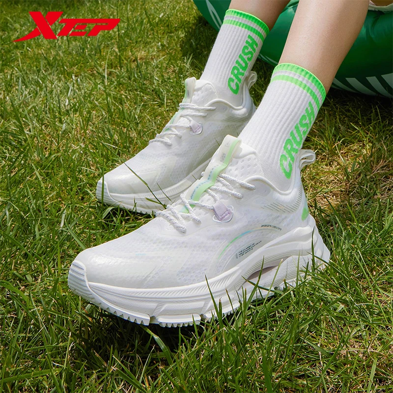 

Xtep [Shanhai ] Women's Shoes Casual Fashion Sports Shoes Trend Dad's Shoes Women's Outdoor Camping Sneakers 878218320003