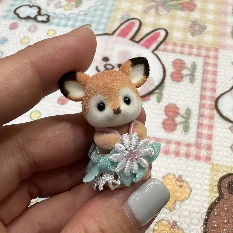 Новинка игрушечный домик для кукол Кроличья роща Радужное ухо кролик торт