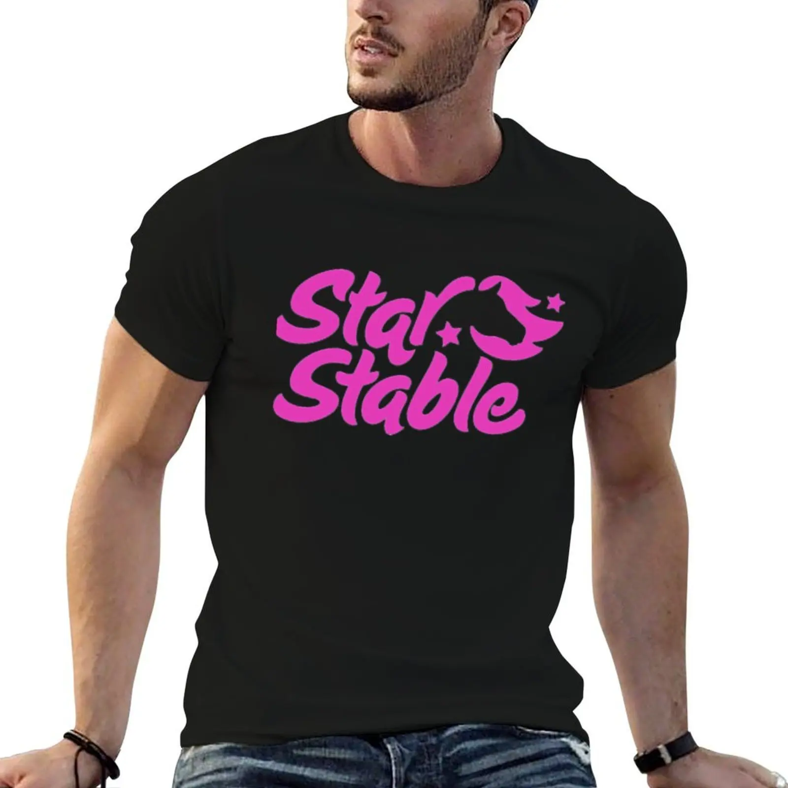 Фото Футболка Star Stable Basic Simple Casual с коротким рукавом №1
