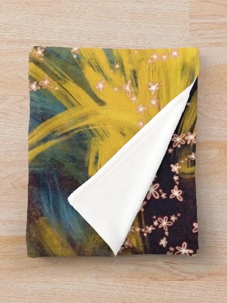 Одеяло Abstract Forsythia (Joy) Пушистые большие одеяла на заказ