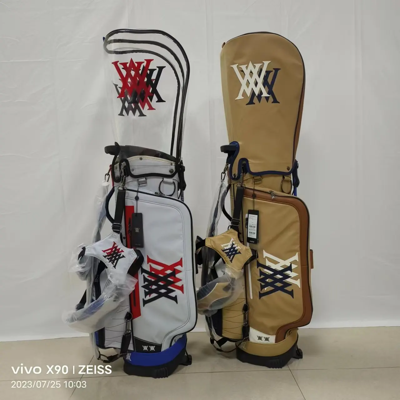 

New Double Hat Golf Bag Lightweight Men's and Women's Golf Stand Bag 골프백