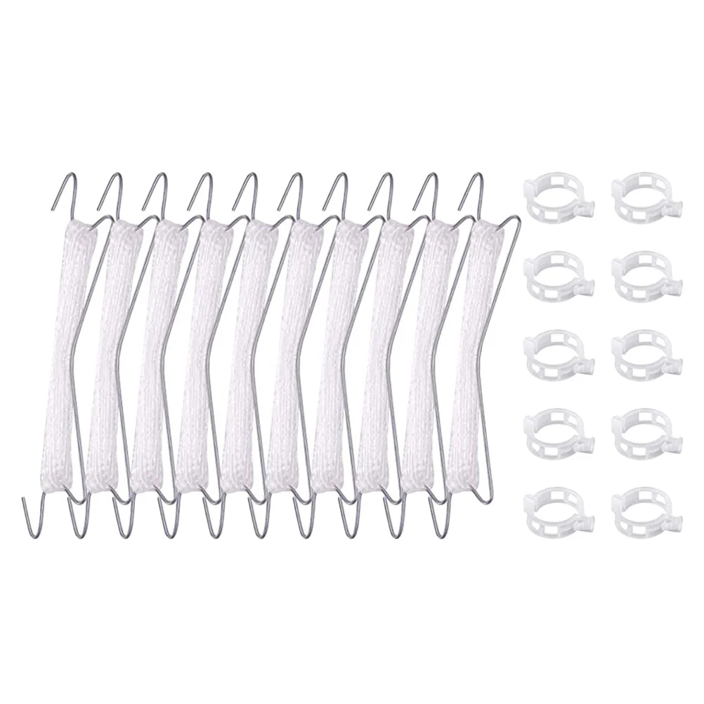 

Tomato Support Hook Clip Hooks Vegetable Cucumber String Vine Flower Garden Trellisroller Twine J Truss Rope