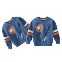 new bobo 2022 spring and autumn kids sweatshirts cartoon clothing baby boys sweaters for girls long sleeve pullover cute tops