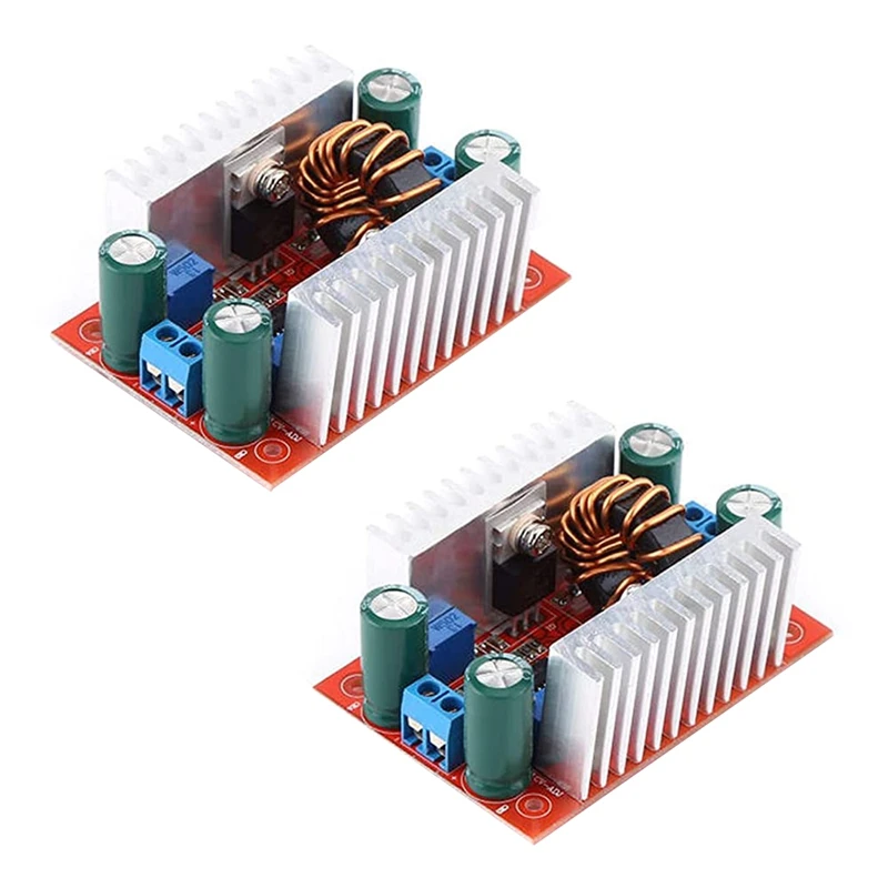 

2Pcs DC 400W 15A Power Supply LED Drive,Boost Module, DC-DC Step-Up Converter Board 400W Boost Converter