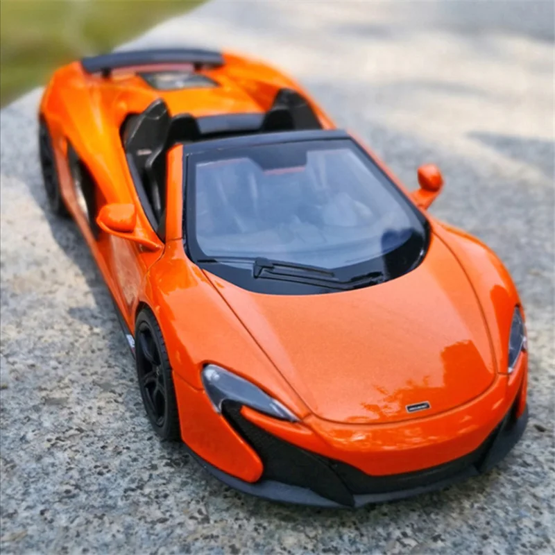 1:24 Mclaren 650S спортивный автомобиль Легендарная модель автомобиля литой