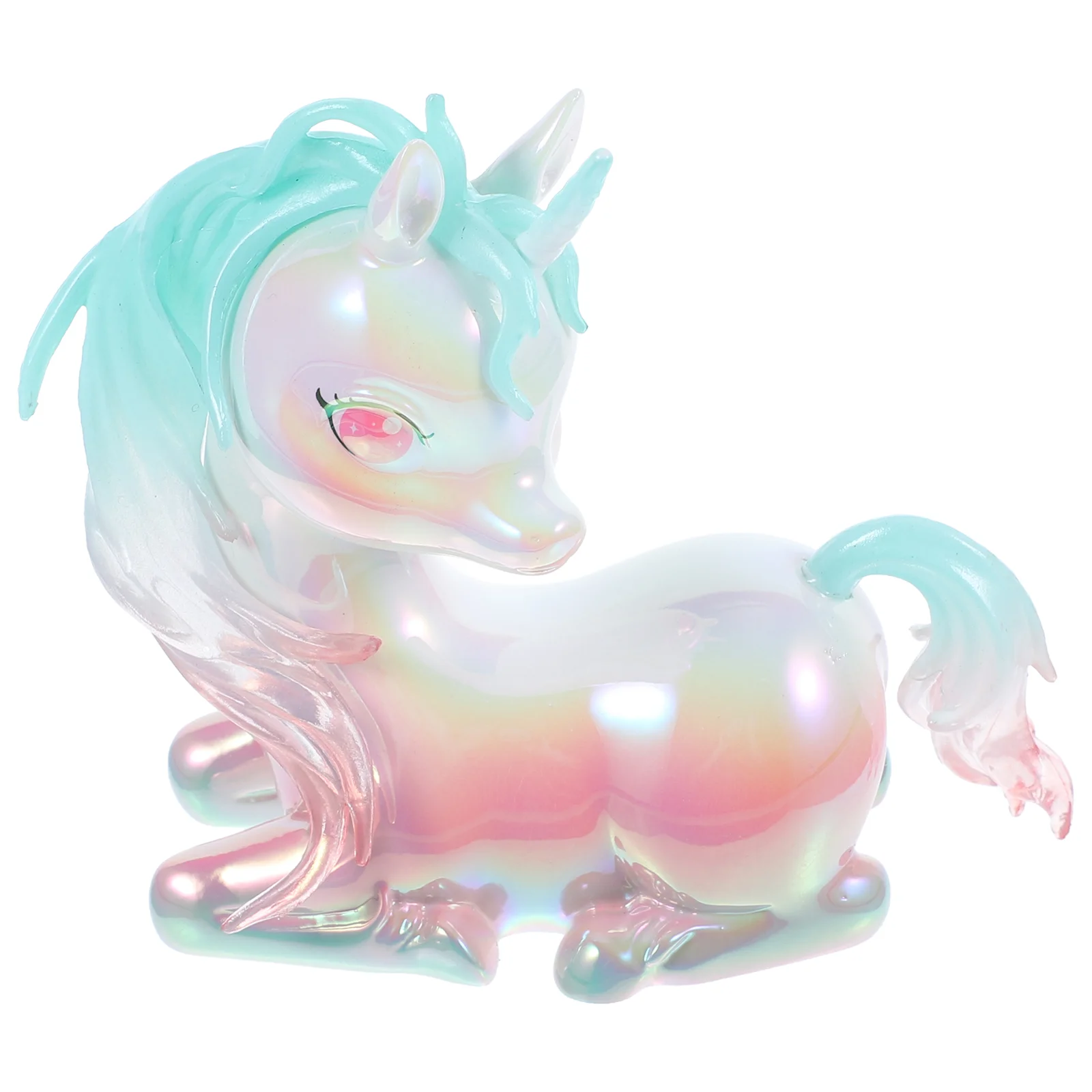 

Resin Craft Adorable Unicorn Decor Small Unicorn Statue Unicorn Figurine for Car
