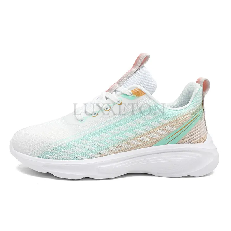 

Running Shoes Ladies Breathable Sneakers Summer Air Mesh Women's Sports Shoes Casual Outdoor Lace Up Training Shoes