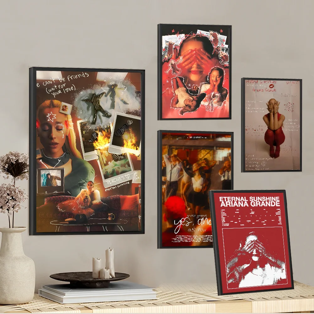 A-ArianaS G-Big Singers Ретро-принт Самоклеящийся Водонепроницаемый Художественный Постер