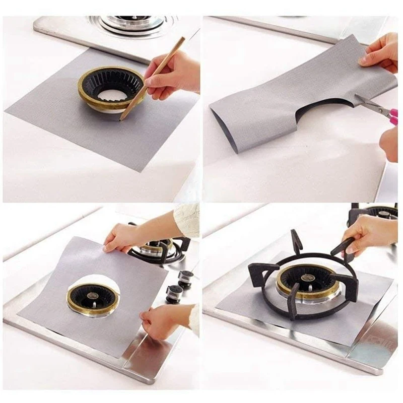 Акция! 8 шт. протекторы для газовой плиты