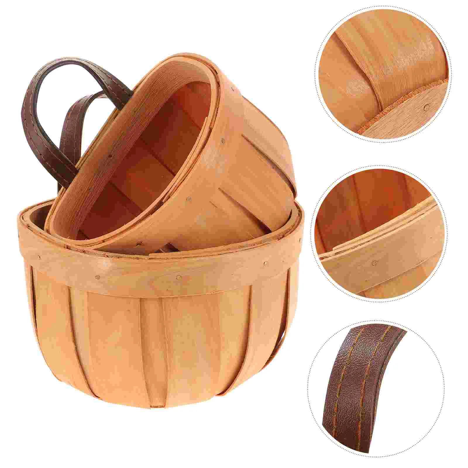 

Hanging Basket Hand Woven Hanging Basket Wall-mounted Sundry Basket Bamboo Wall Hanging Storage Basket