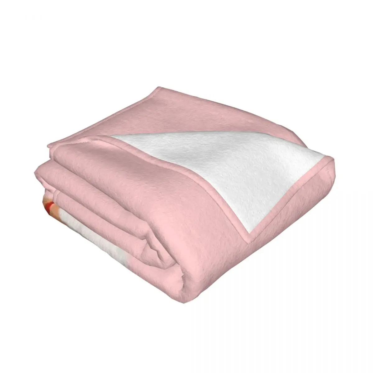 На статуе свободы нет ответа-Персиковое пушистое ультра-мягкое Флисовое одеяло