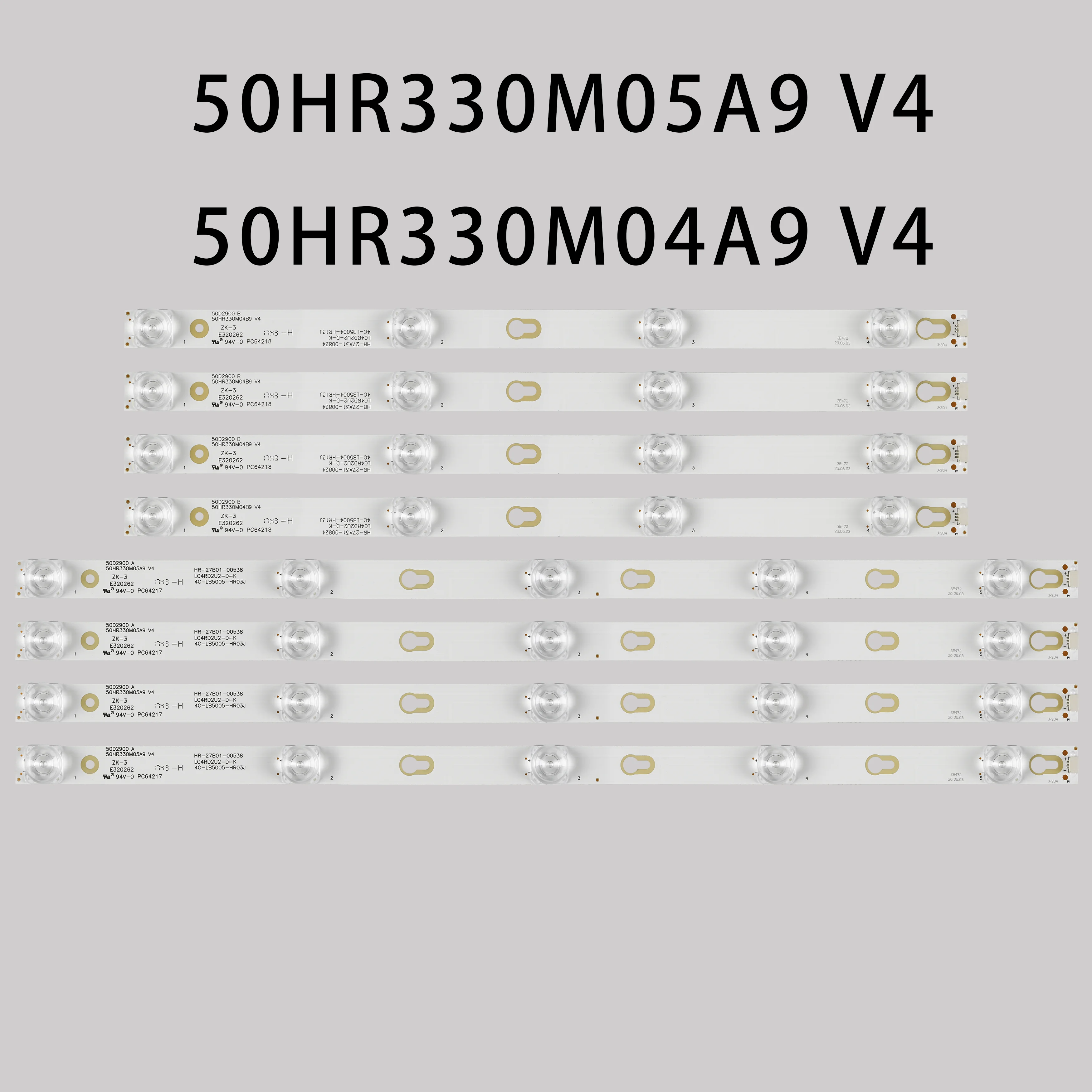 

LED Backlight Strip for TCL 50''TV 4C-LB5004-HR13J 4C-LB5005-HR03J 50D2900 50HR330M05A9 L50E5800A-UD D50A630U 4C-LB5004-HR03J