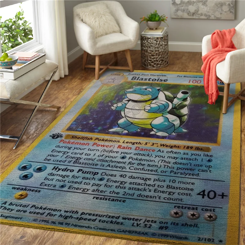 

Anime character introduction Area Rug 3D All Over Printed Non-slip Mat Dining Room Living Room Soft Bedroom Carpet 04