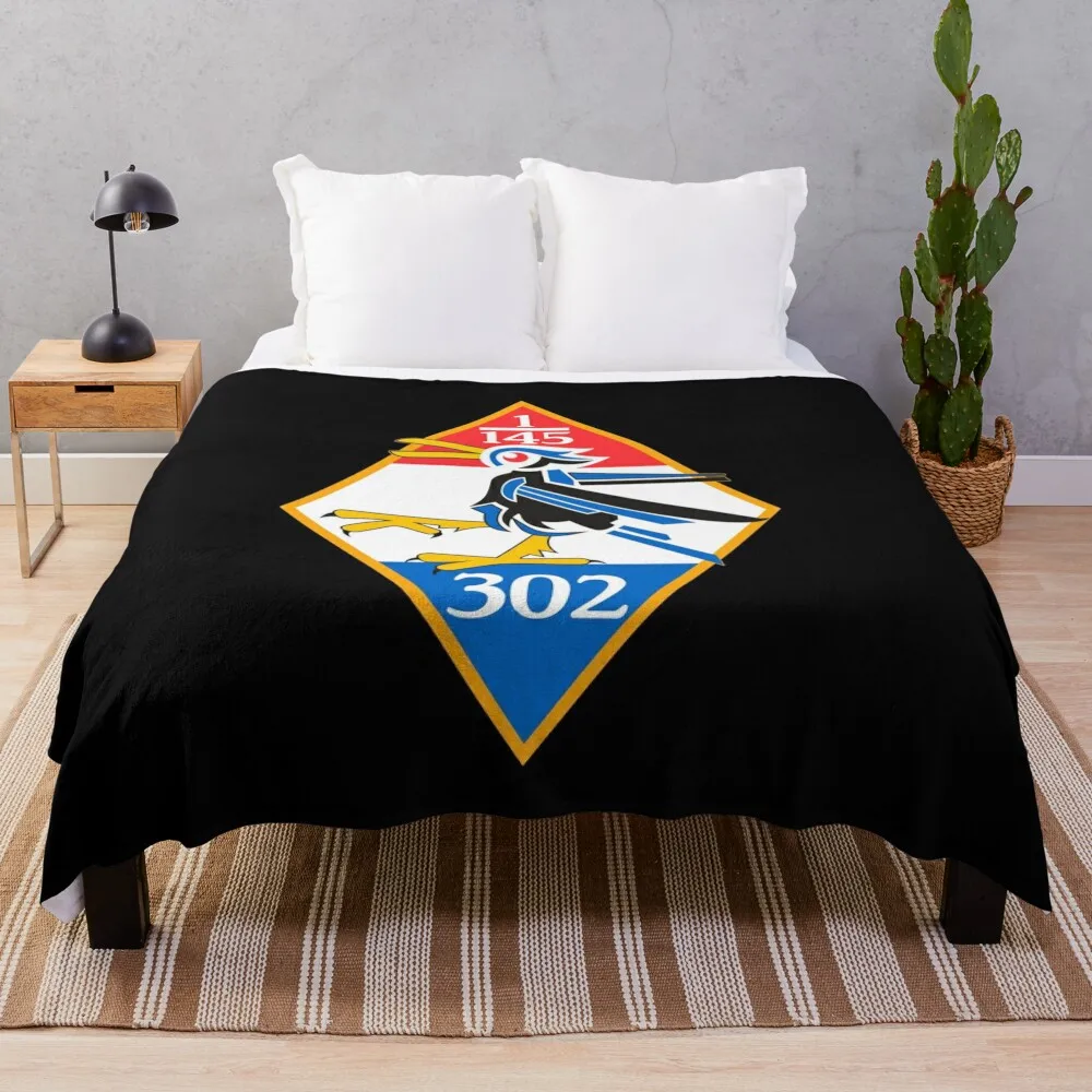 Польский SZ RP - No 302 Истребительский эскадриль Poznański чистое стильное одеяло одеяла