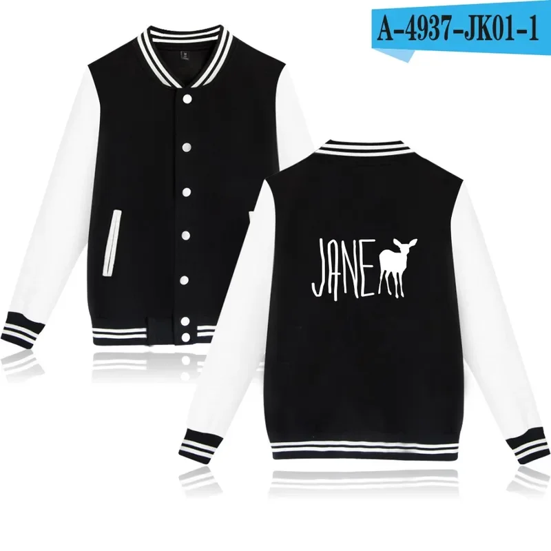 Модная бейсбольная куртка LUCKYFRIDAYF со странным принтом мужские и женские