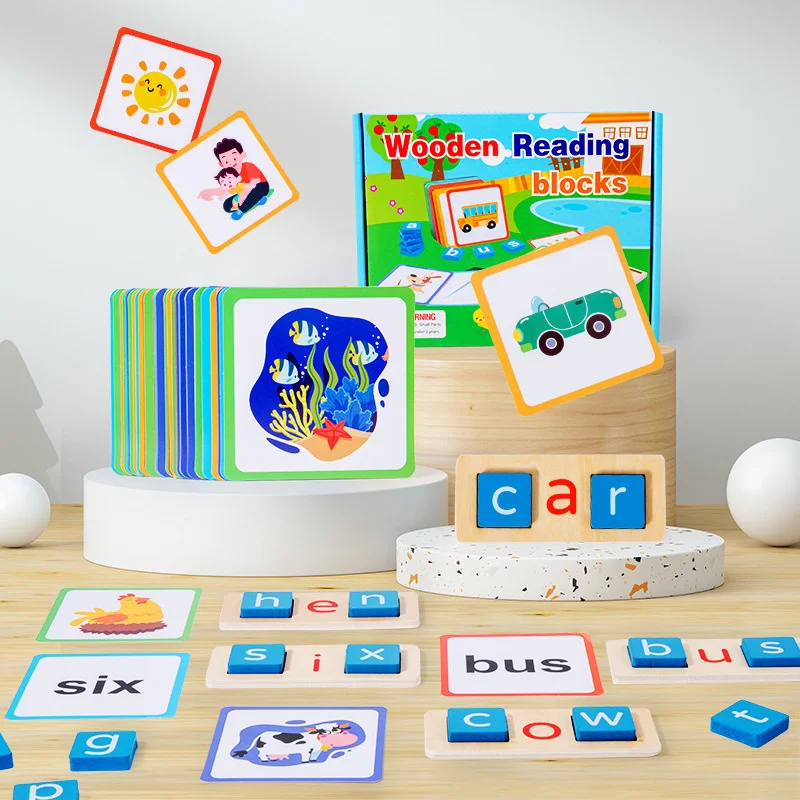

1set Figure Letter Blocks Counting Sticks Education Wooden Toys Montessori Mathematical Kids Learning Toys Educational Boys Gift