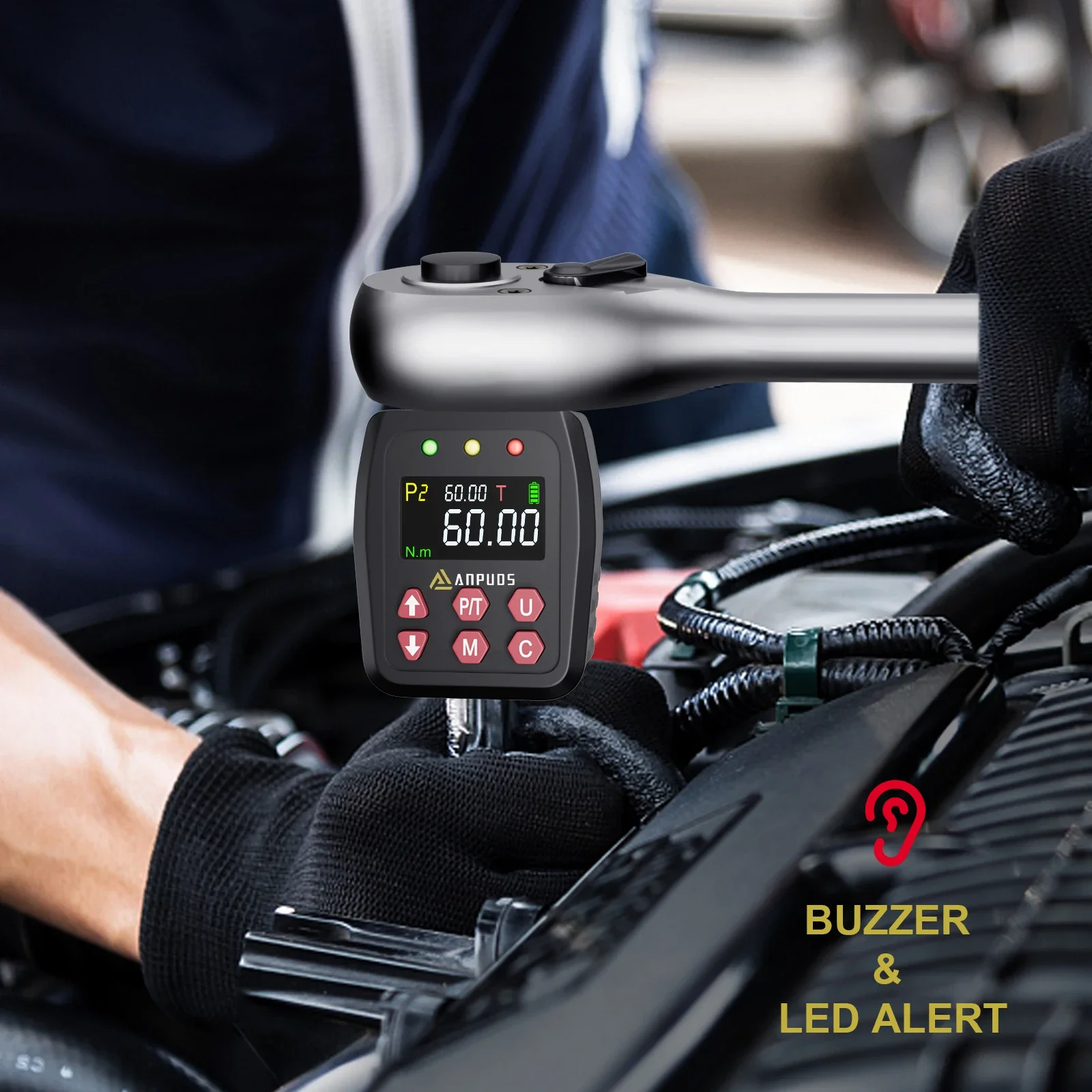 VANPO Электронный цифровой дикемометр