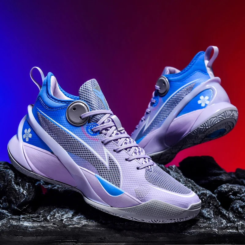 Basketball shoes men brake anti-slip 