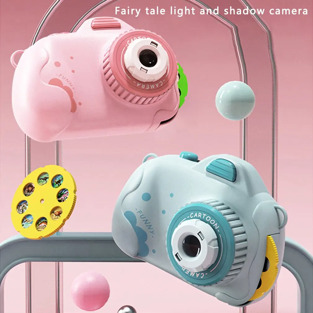 

Projection Camera T26 Cartoon Children's Camera Creative Puzzle Simulation Music Projection Camera Gift Toy