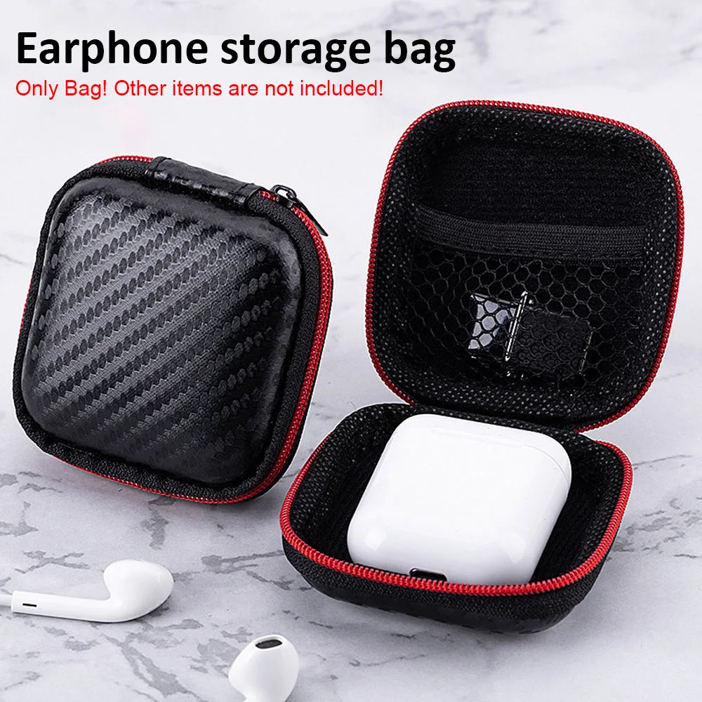 

Portable Earphone Bags Mini Headphone Storage Bags Waterproof Earbuds Earphones Accessories Case Carrying Hard Bag Box wholesale