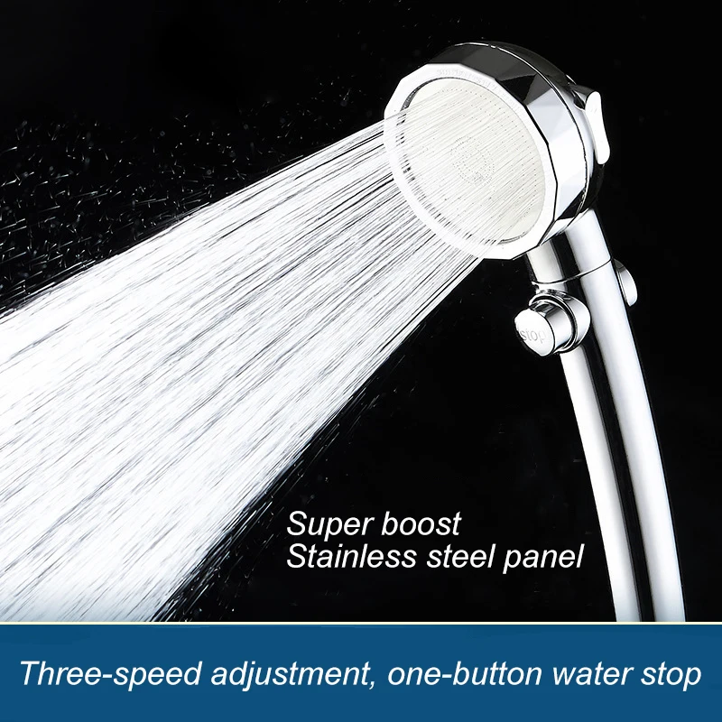 

Pressurized shower head, sprinkler head, diamond crystal ring, household high pressure, bath, bath, shower head, shower head, so