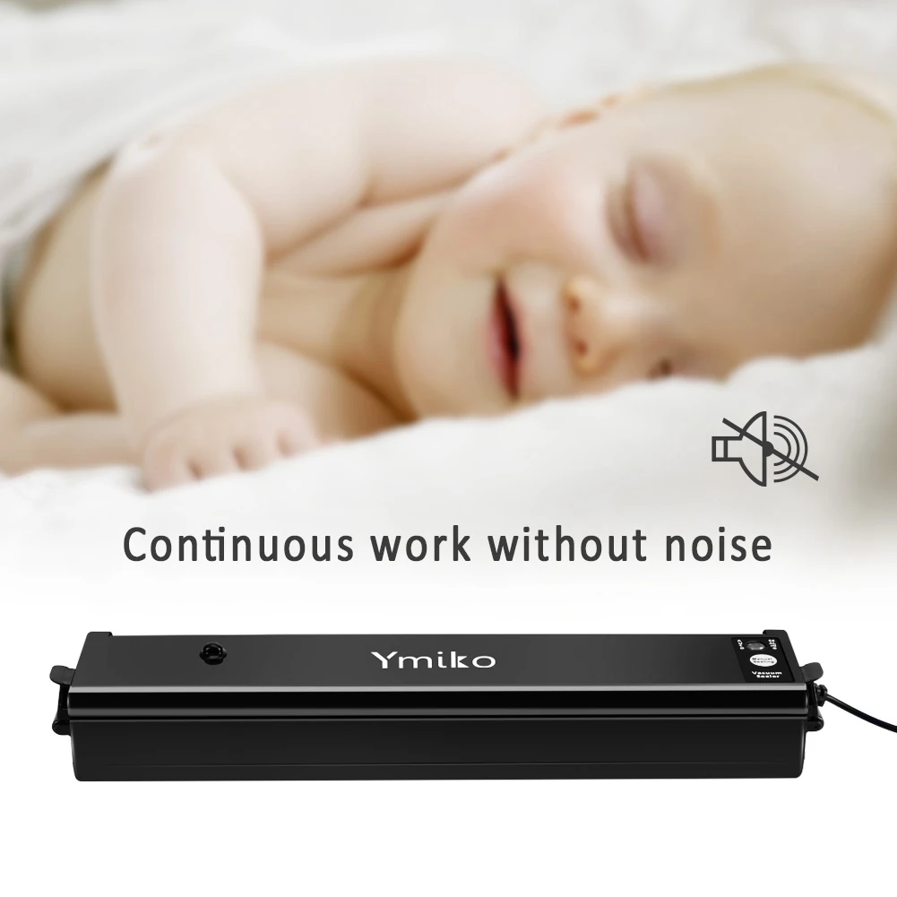 Вакуумный упаковщик Портативный компактный вакуумный Ymiko для вакуумной и
