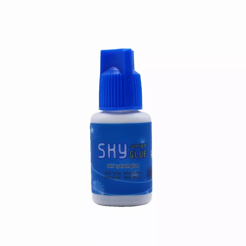 

1PC Sky Glue S Type Original Korea Adhesive For Eyelash Extensions 5ml Blue Cap Glue False Beauty Tools Lash Wholesale