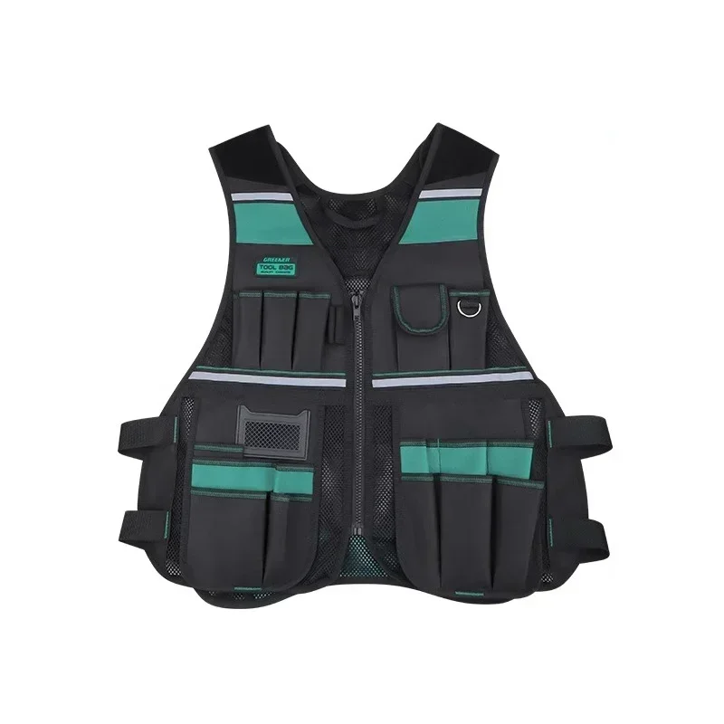 Рабочая сумка в жилетке для инструментов хранения обслуживающая площадка