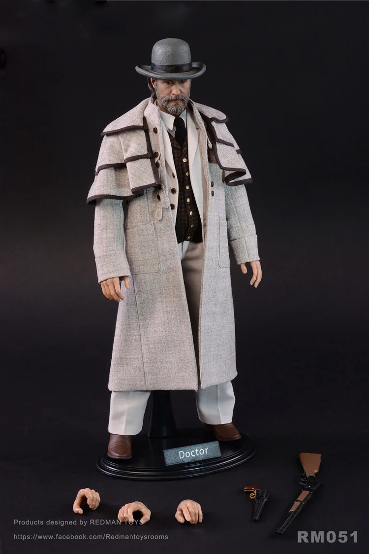 

REDMAN TOYS RM051 1/6 Male Western Doctor Model Full Set 12'' Action Figure Soldier In Stock Collectible