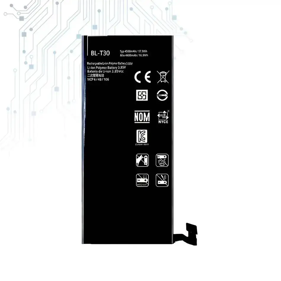 Фото Аккумулятор для мобильного телефона BL-T30 4500 мАч для LG X Power 2 II L64VL M320F M320N M322 L63BL K10 Power M320 M320DSN M320TV MLV7N №3