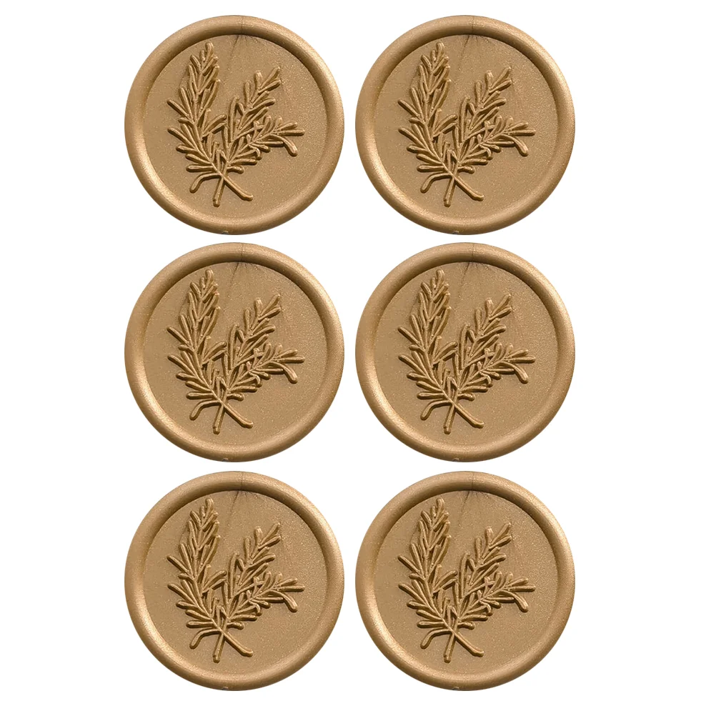 

Wax Stickers Seal Wedding Adhesive Stamp Sticker Envelopeenvelopes Faux Decor Gift Decals Personalised Backing Self Putty Sticky