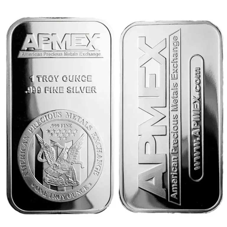 Лидер продаж, высококачественный немагнитный золотой стержень APMEX, позолоченный серебряный стержень Apmex для делового подарка, коллекционный (art.: 3920caca0ada1) - 3920caca0ada1